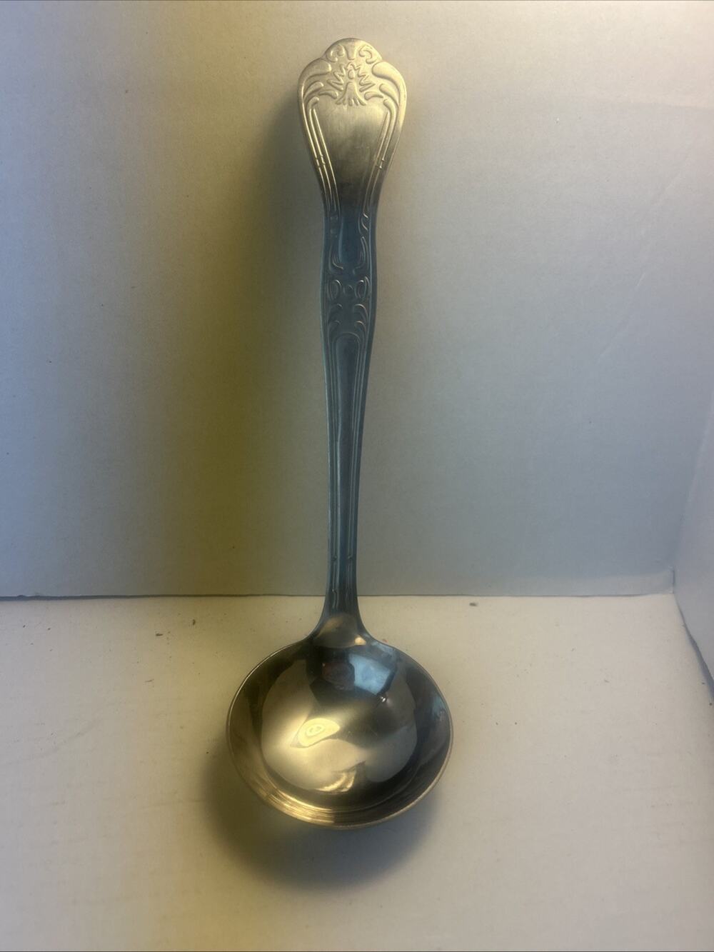 Spoonful Of Comfort Stainless Steel Metal Serving Soup Ladle 9" Handle Silver